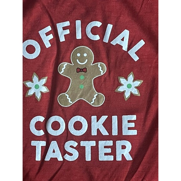 NWT Vibrant Life Dog Small 10-20 lbs Gray Holiday Pet Tee Official Cookie Tester - Picture 3 of 8